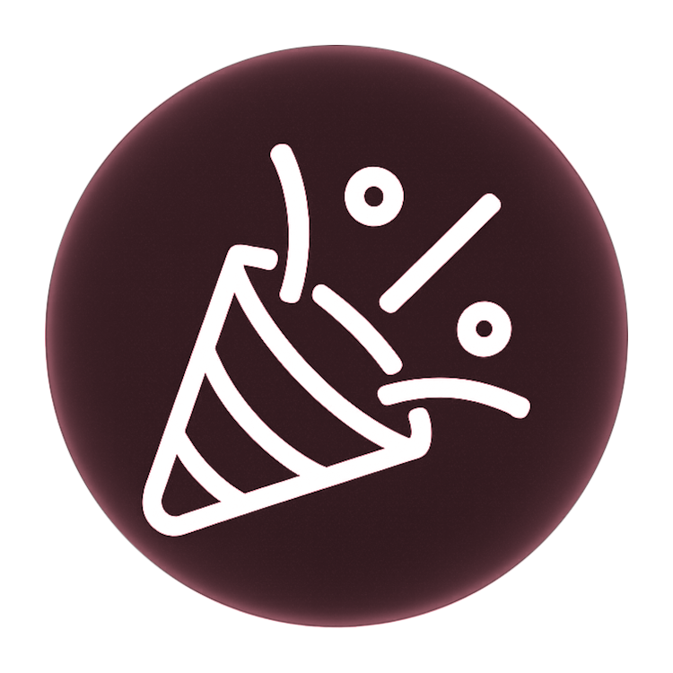 Party and group events icon