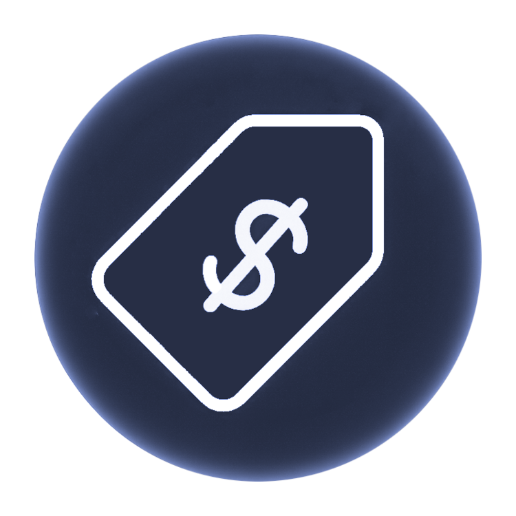 Pricing and passes icon